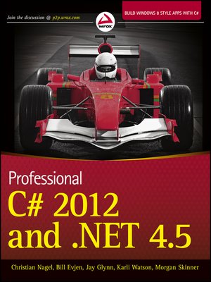 cover image of Professional C# 2012 and .NET 4.5